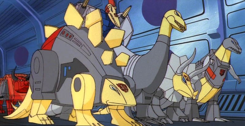 dinosaur transformers cartoon